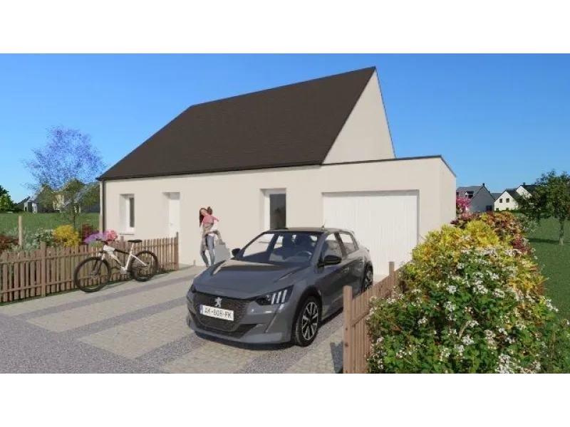 Maison neuve à La Noë-Blanche