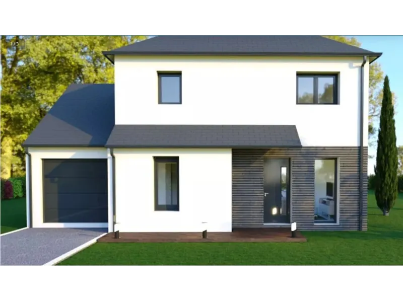 Maison neuve à La Chapelle-Erbrée