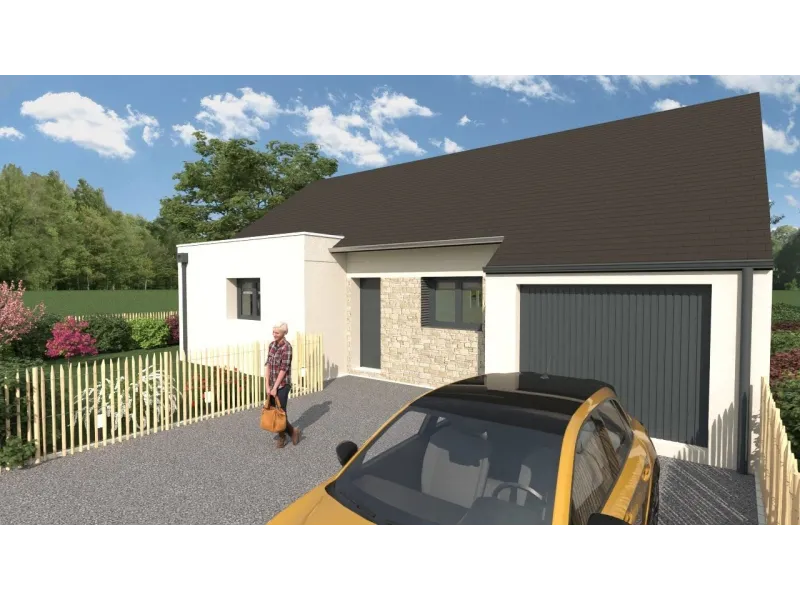 Maison neuve à Saint-Rémy-du-Plain
