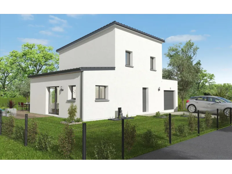 Maison neuve à Bourbriac