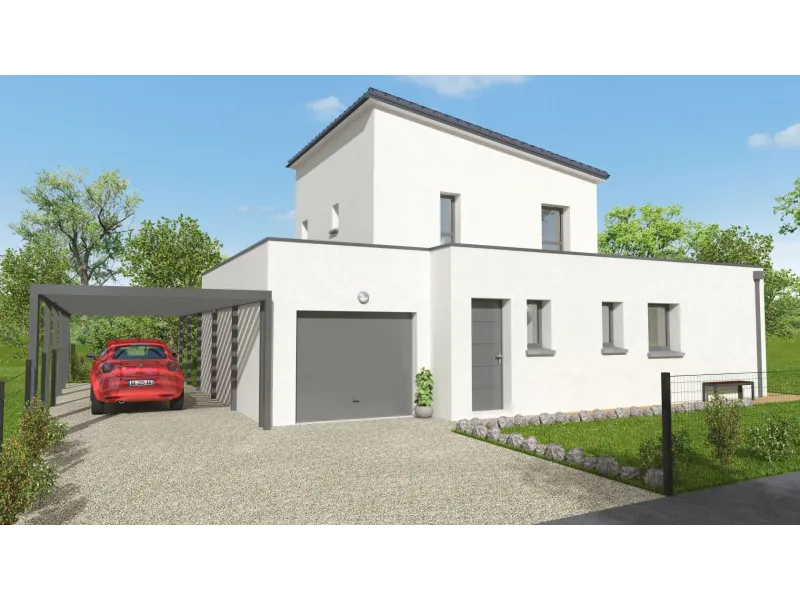 Maison neuve à Saint-Coulomb