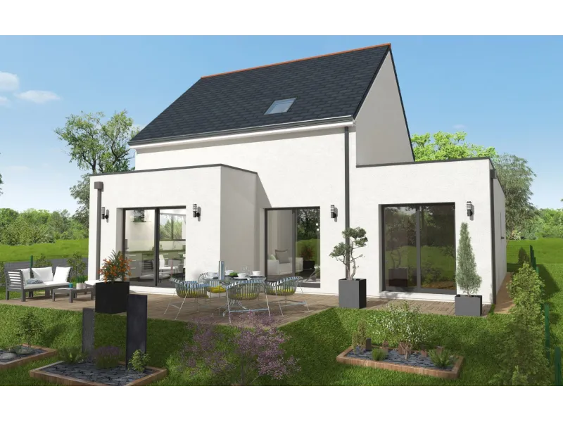 Maison neuve à Bourbriac