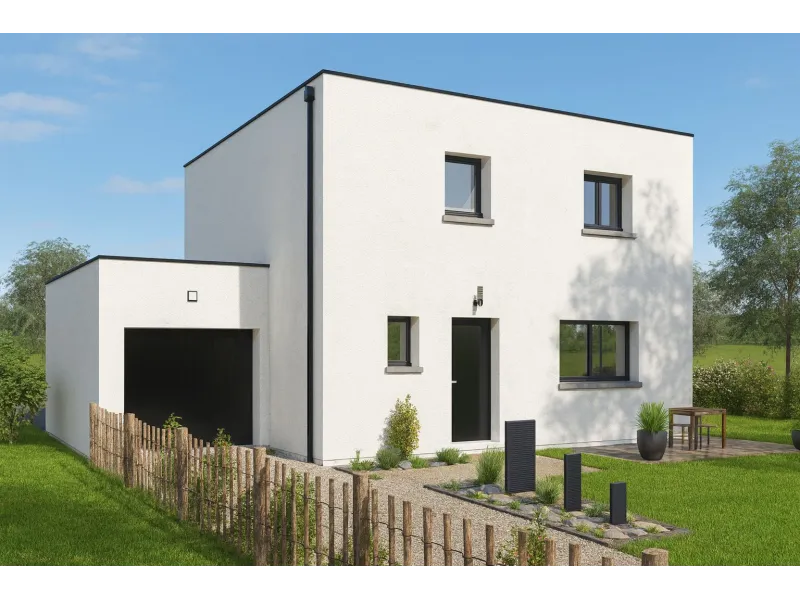 Maison neuve à Mesnil-Roc'h