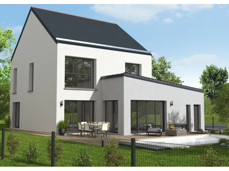 Maison neuve à Mesnil-Roc'h