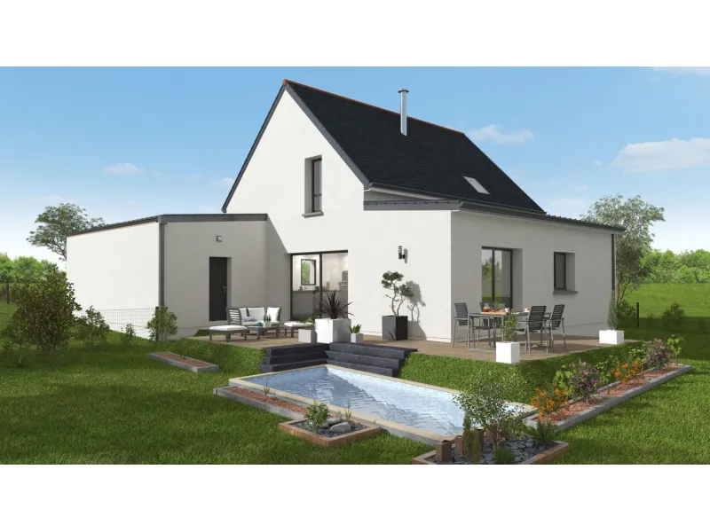 Maison neuve à Brécé