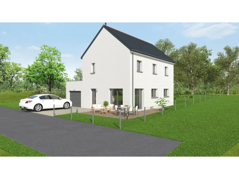 Maison neuve à Saint-Coulomb
