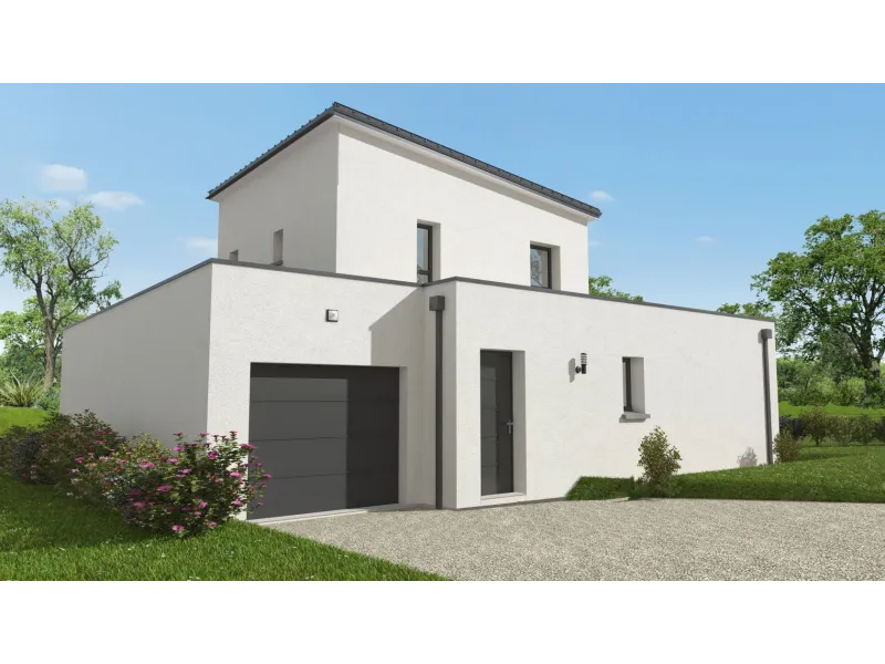 Maison neuve à Saint-Symphorien