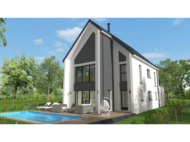 Maison neuve à Brécé