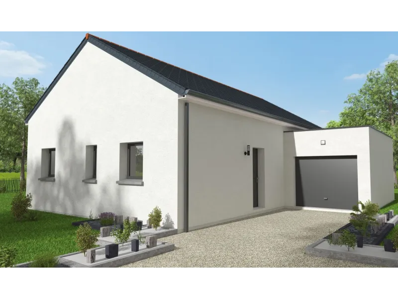 Maison neuve à Le Merzer
