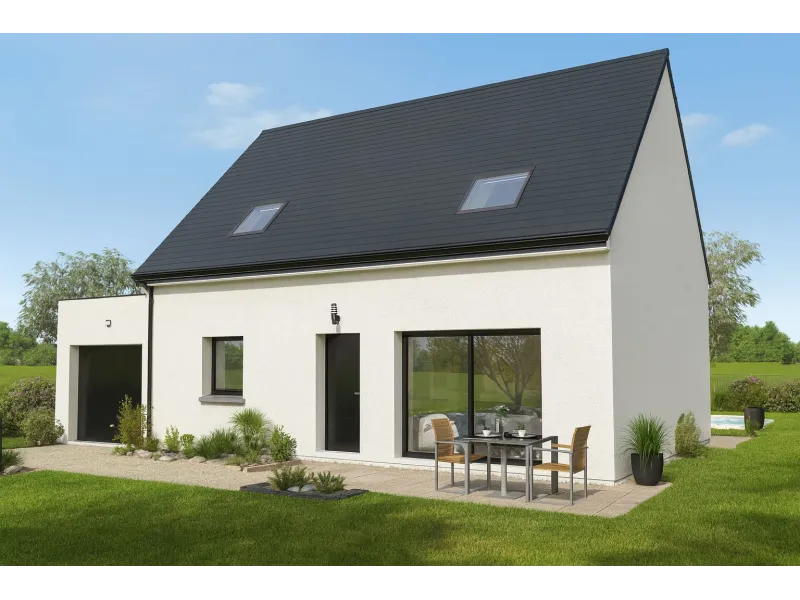 Maison neuve à Bourbriac