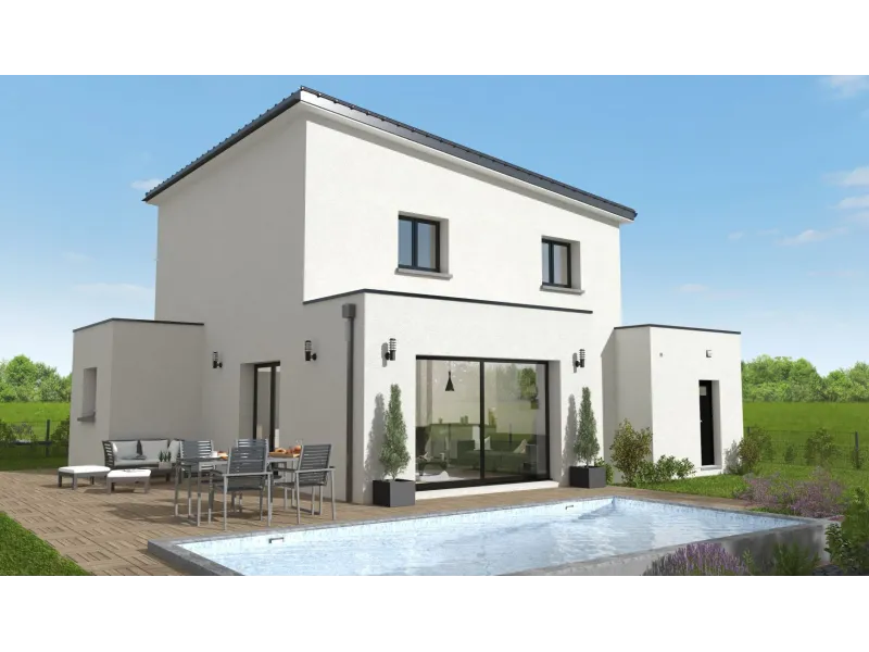 Ogier Monopente ET, modèle de maison Lamotte Maisons