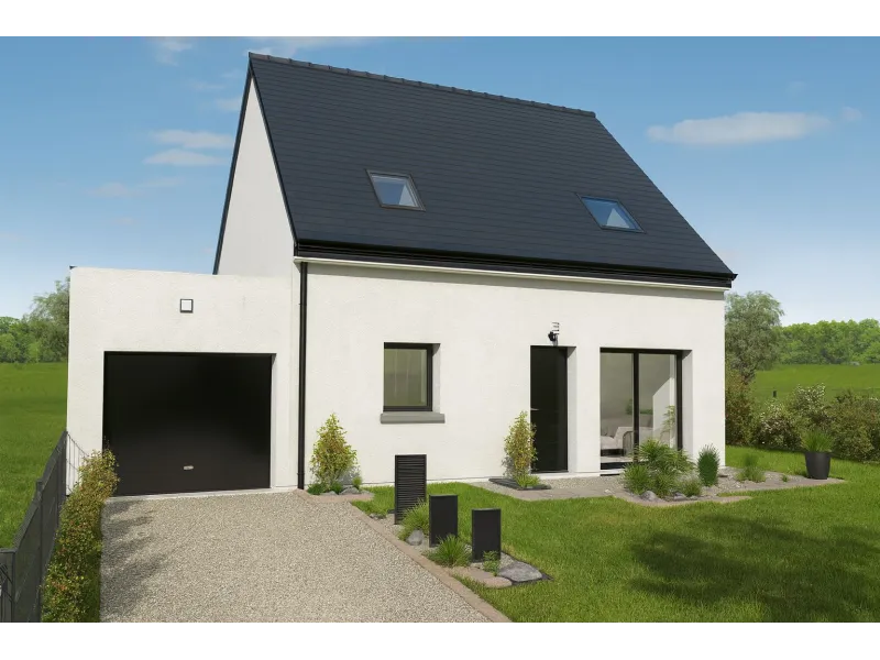 Maison neuve à Saint-Coulomb