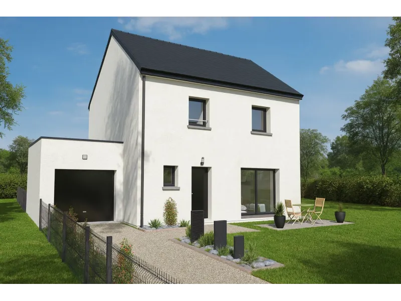 Maison neuve à Mesnil-Roc'h