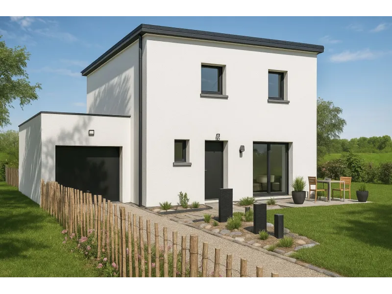 Maison neuve à Osse