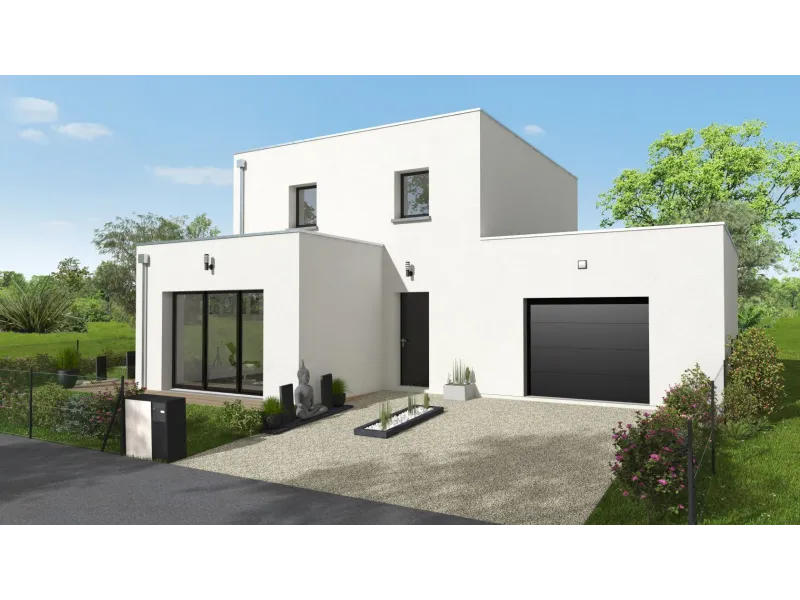 Maison neuve à Saint-Symphorien