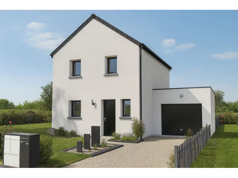 Maison neuve à Saint-Coulomb