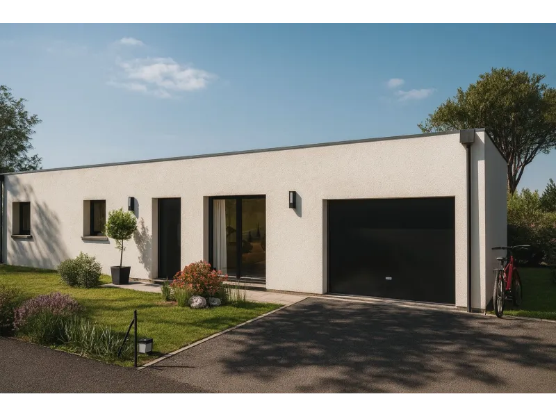 Maison neuve à Bourbriac