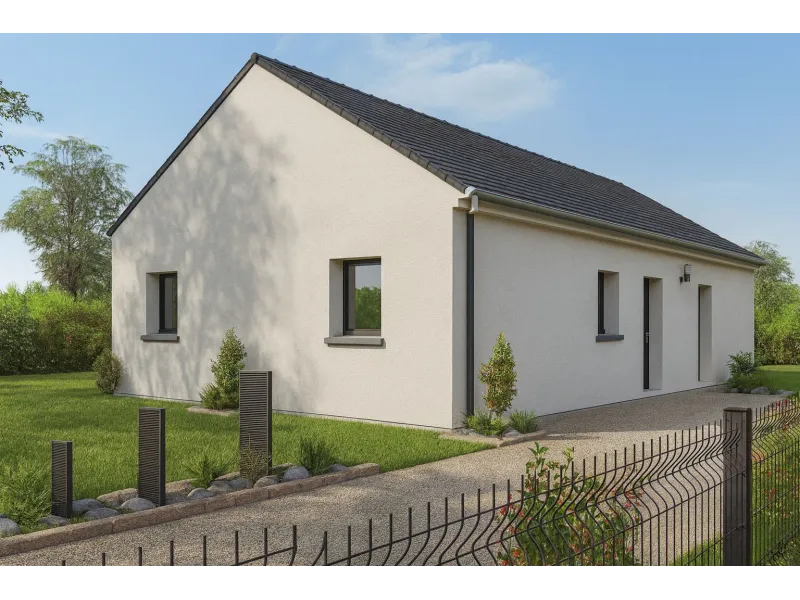 Maison neuve à Le Merzer
