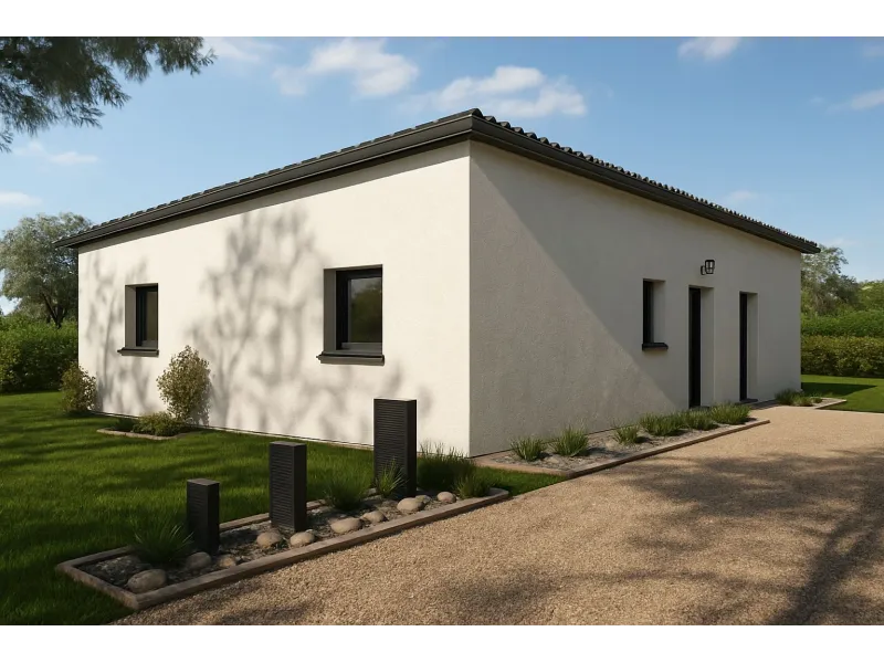 Maison neuve à Bourbriac