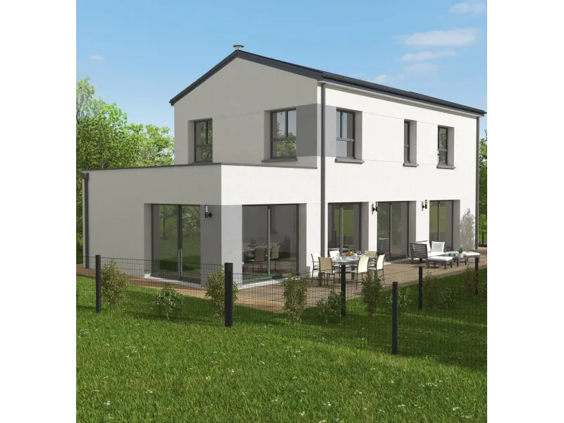 Maison neuve à Mesnil-Roc'h