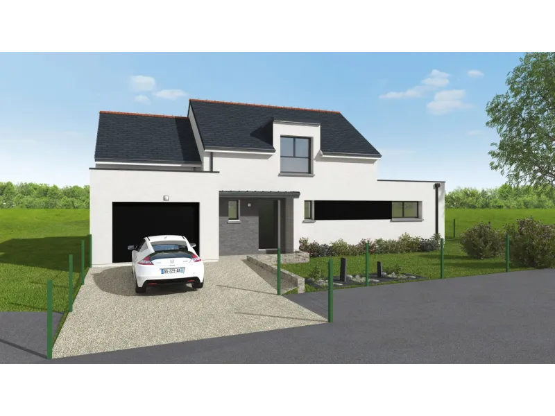 Maison neuve à Saint-Coulomb