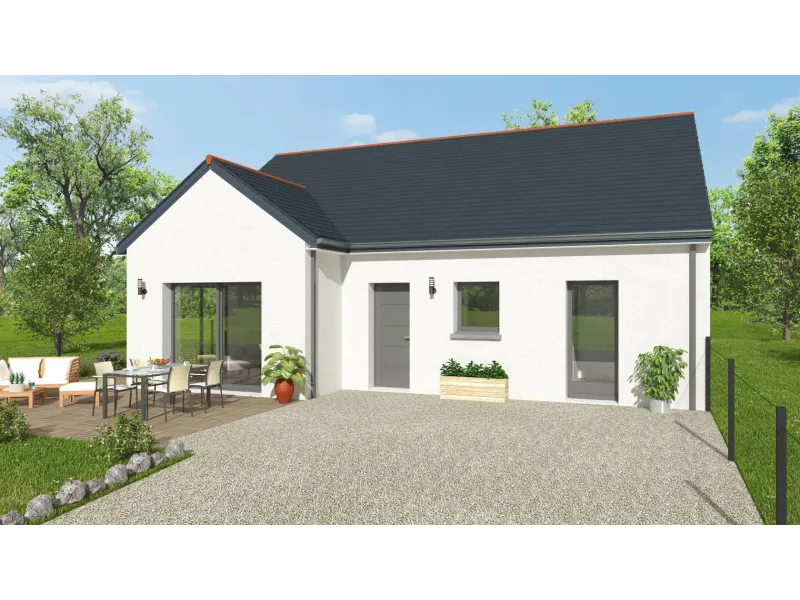 Maison neuve à Le Merzer