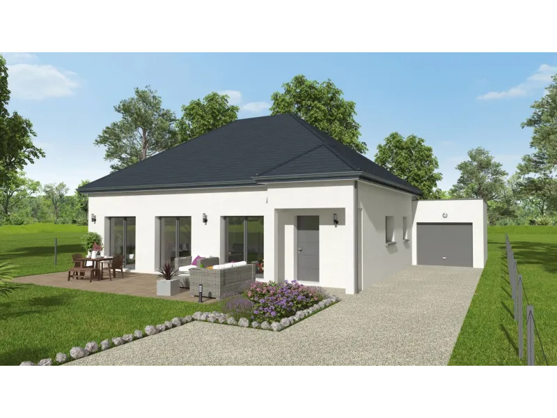 Maison neuve à Le Merzer