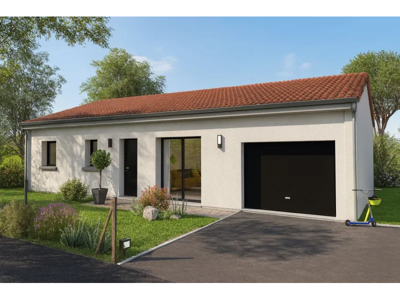 Corail-Tuiles-4ch95, modèle de maison Lamotte Maisons