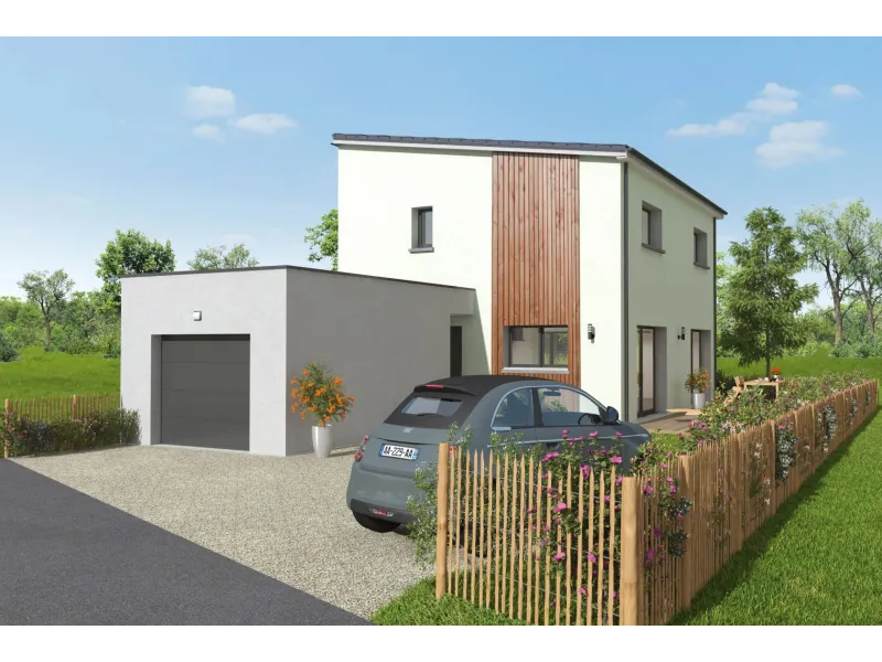 Maison neuve à Monterblanc