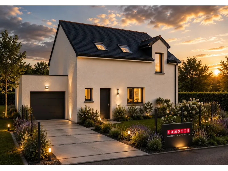 Maison neuve à Cardroc