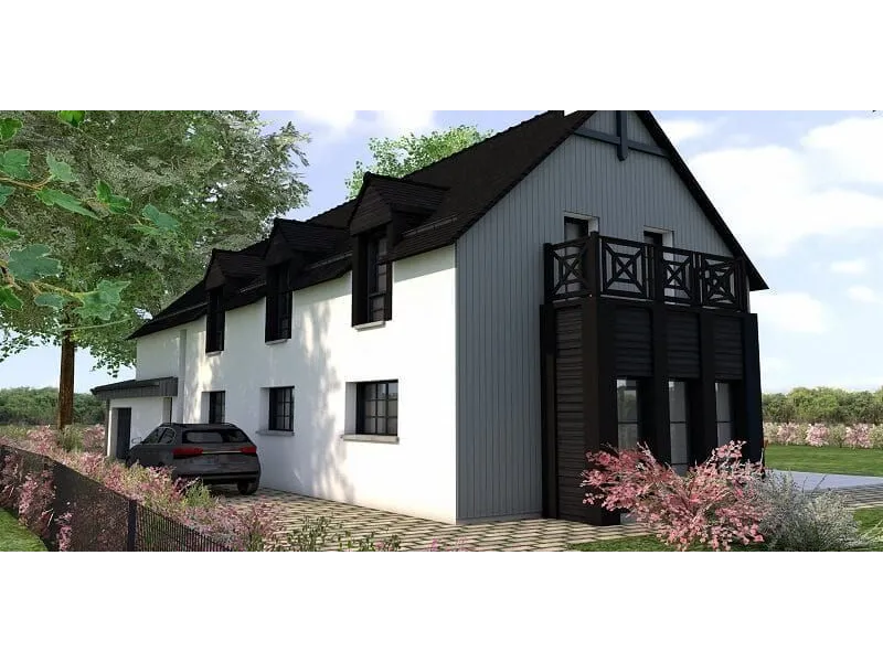 Maison neuve à Charleval