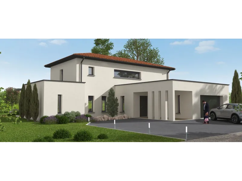 Maison neuve à Lasserre