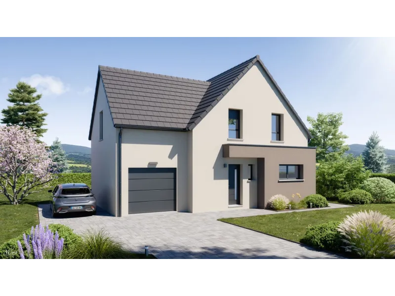 Maison neuve à Biltzheim