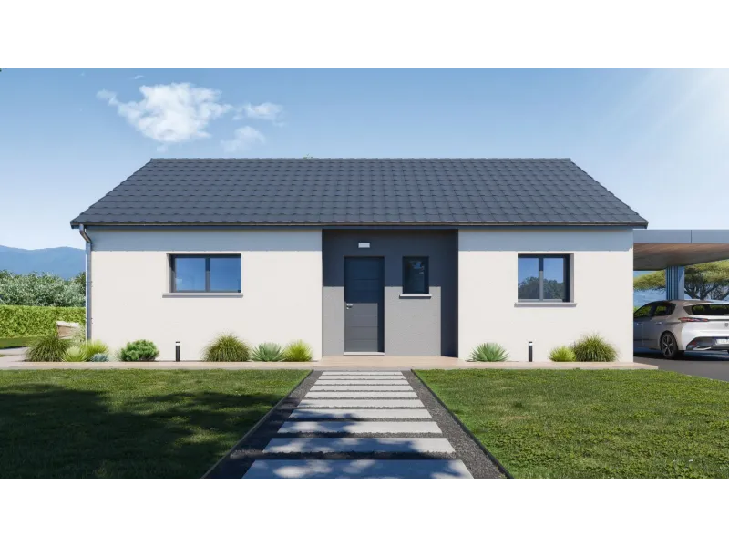 Maison neuve à Epfig