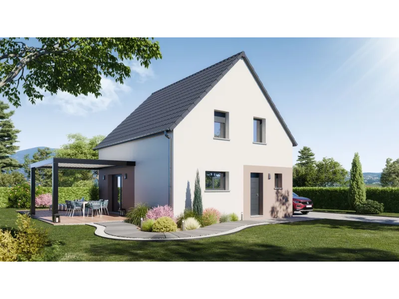Maison neuve à Epfig