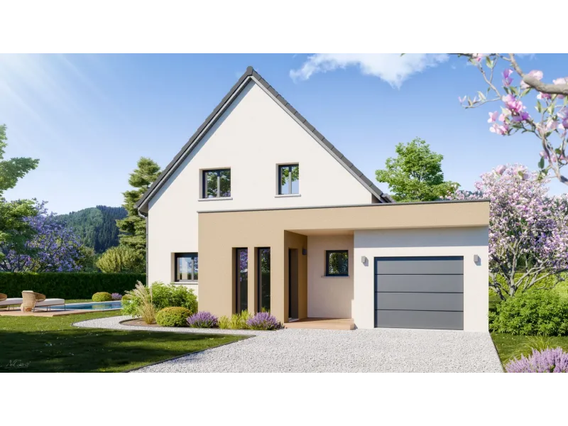 Maison neuve à Epfig