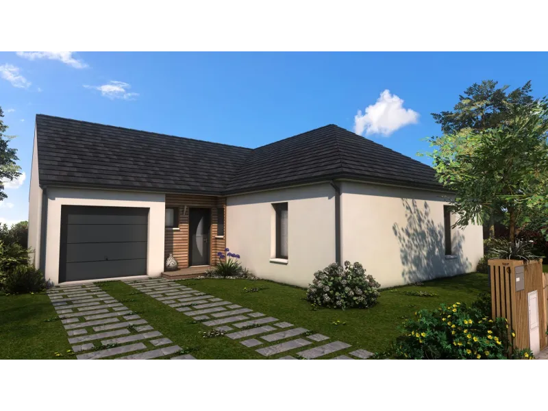 Maison neuve à La Vraie-Croix