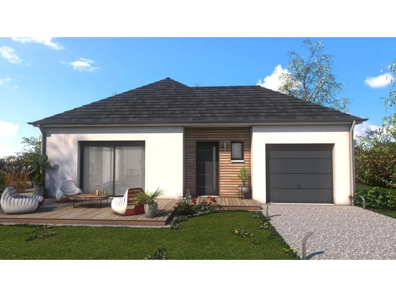 Maison neuve à Plumelec