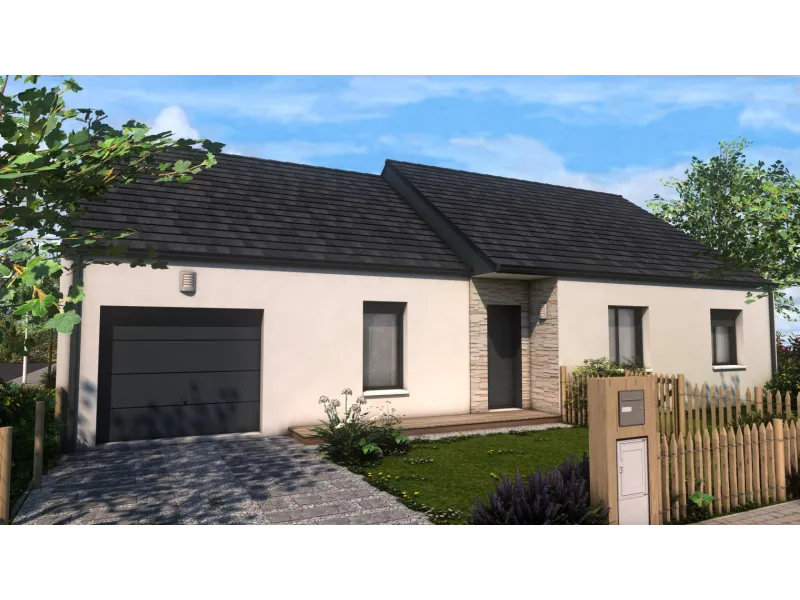 Maison neuve à Bacqueville