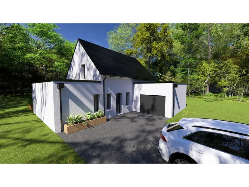 Maison neuve à Concarneau