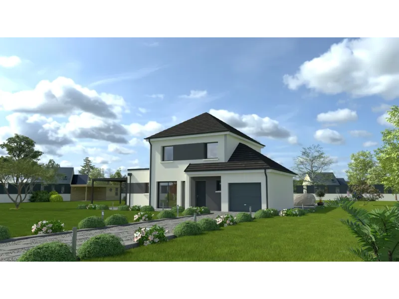 Maison neuve à Saint-Épain