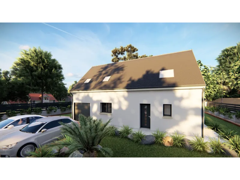 Maison neuve à Abilly