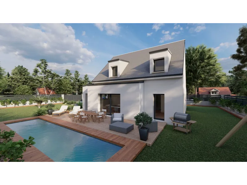 Maison neuve à Saint-Épain
