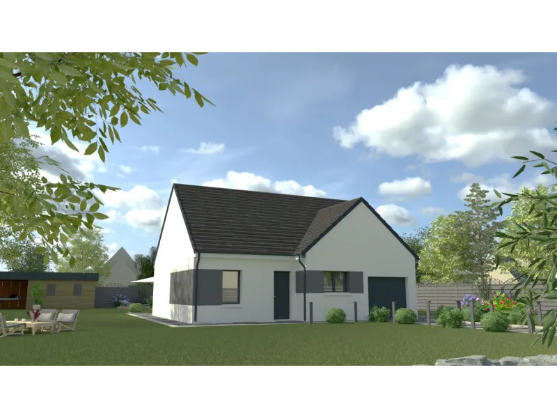 Maison neuve à Abilly