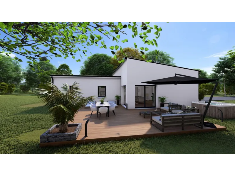 Maison neuve à Abilly