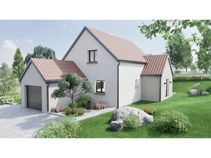 Maison neuve à Gries