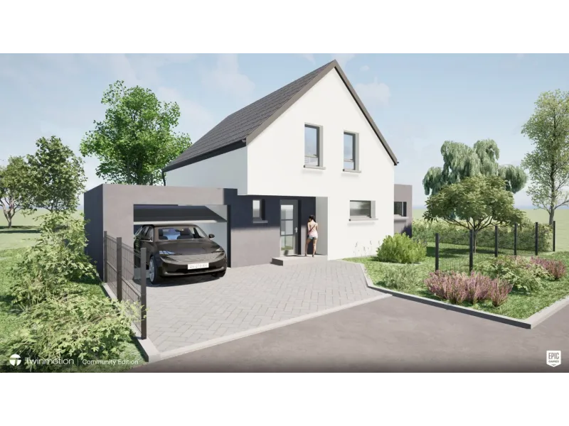 Maison neuve à Birkenwald