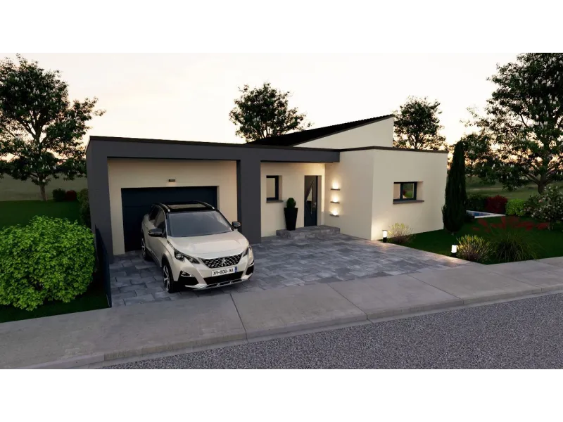 Maison neuve à Baldersheim