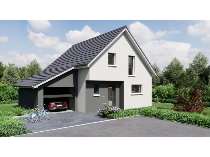 Maison neuve à Dannemarie