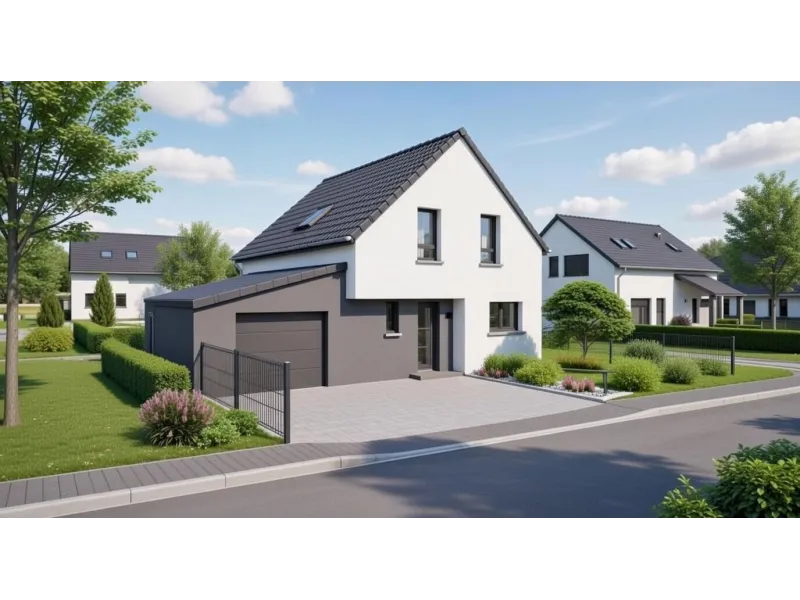 Maison neuve à Grussenheim